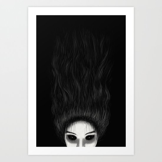 Haunted Art Print