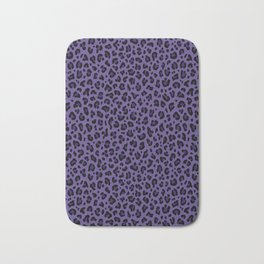 PSYCHOBILLY PURPLE LEOPARD PRINT – Ultra Violet | Collection : Punk Rock Animal Prints | Bath Mat