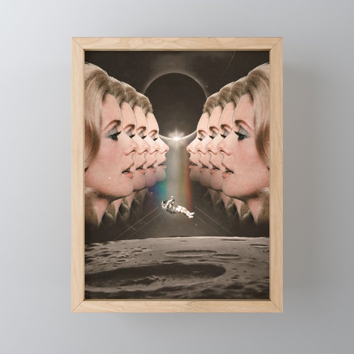 The Astronaut Pt. 5 Framed Mini Art Print