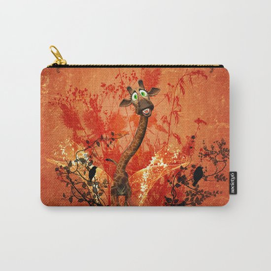 Funny catgiraffe Carry-All Pouch