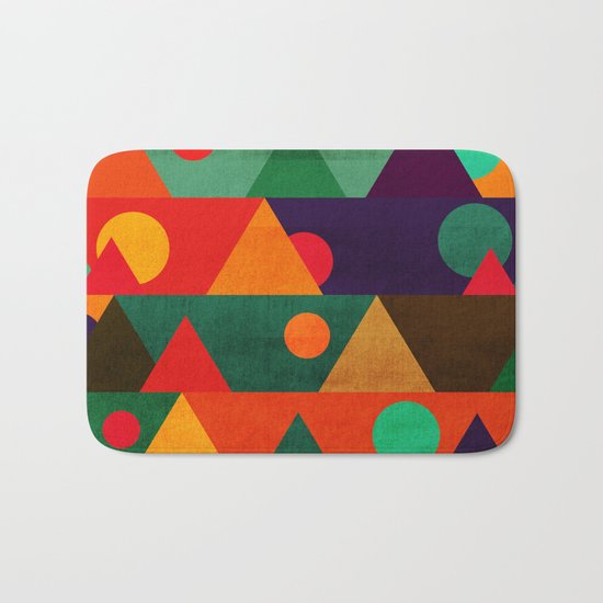 The moon phase Bath Mat