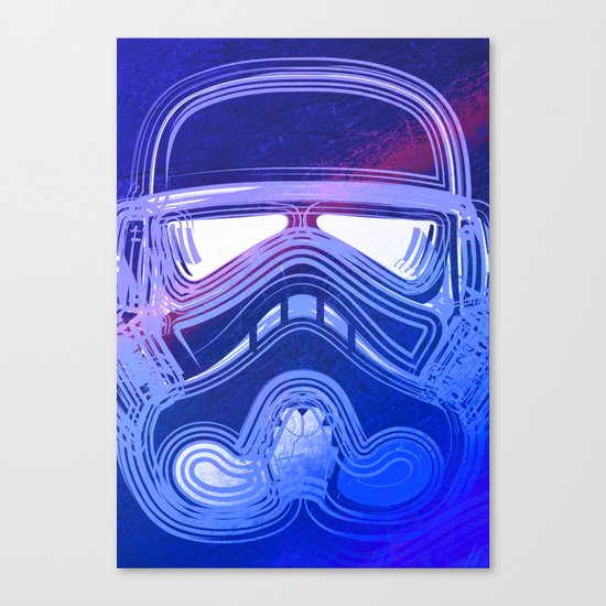 Pop Trooper Canvas Print
