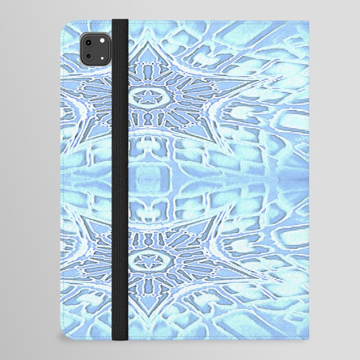 Frozen Blue Stars iPad Folio Case
