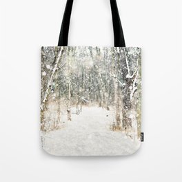 Winter Woods Tote Bag