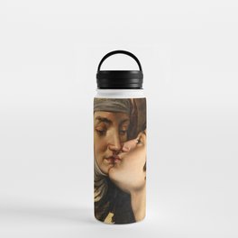 Juliet Kissing her Nurse by Francesco Hayez Water Bottle