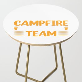 Campfire Drinking Team Side Table