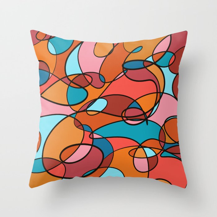 Moody Throw Pillow