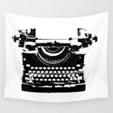typewriter Wandbehang