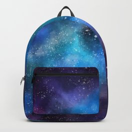 Abstract Galaxy Space Paint Pattern Texture #9 Backpack