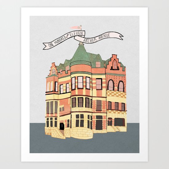 Archer Avenue Art Print