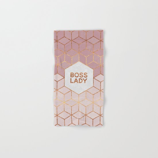 Boss Lady / 2 Hand & Bath Towel