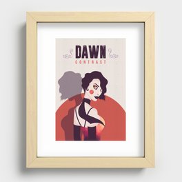 Dawn Game Contrast Recessed Framed Print