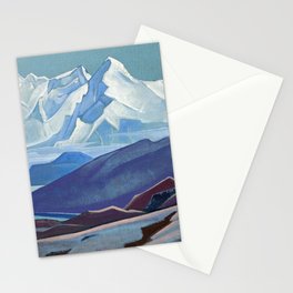 Holy Himalayas, 1934 by Nicholas Roerich Stationery Card