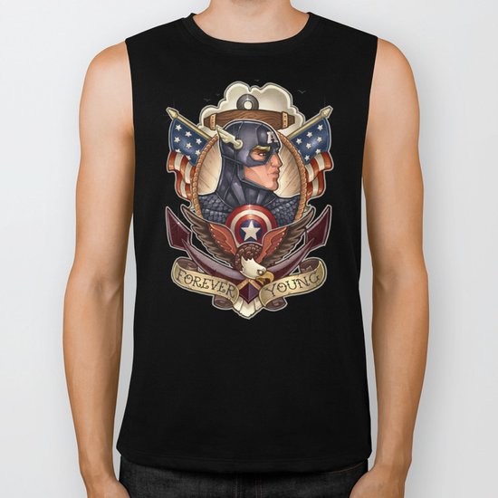 FOREVER YOUNG Biker Tank