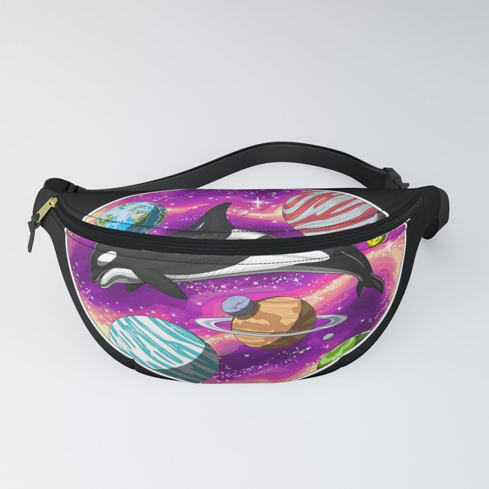 Psychedelic Orca Fanny Pack