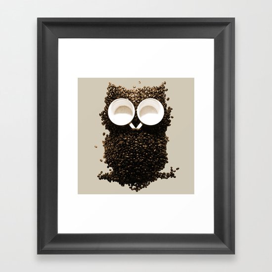 Hoot! Night Owl! Framed Art Print