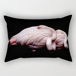 Flamingo Couple Rectangular Pillow