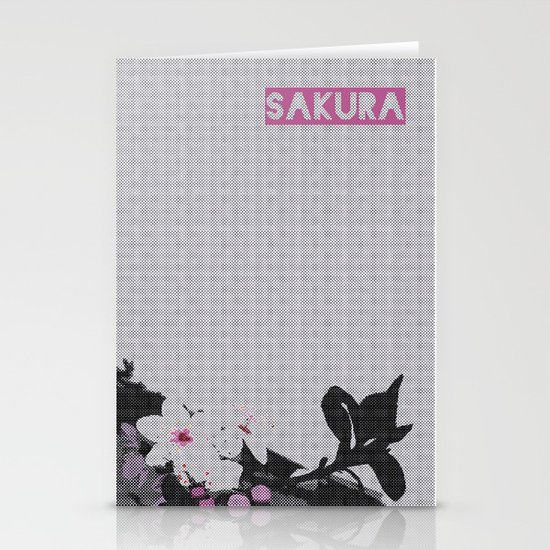 Sakura Blossom Stationery Cards