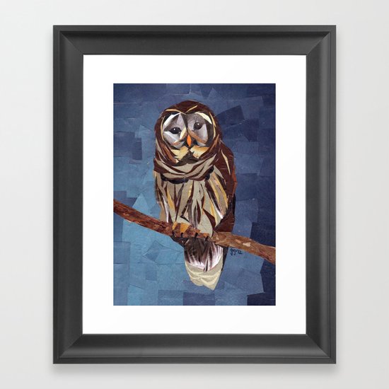 Owl Framed Art Print