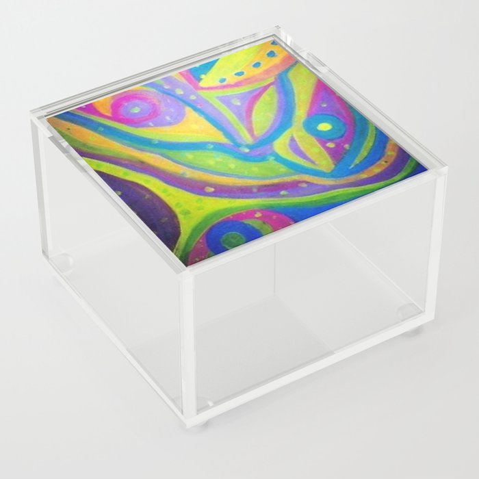 Vibrant Acrylic Box