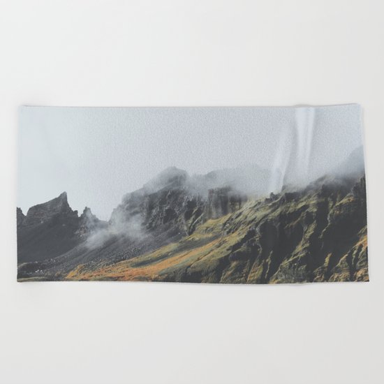 Grundarfjörður, Iceland Beach Towel