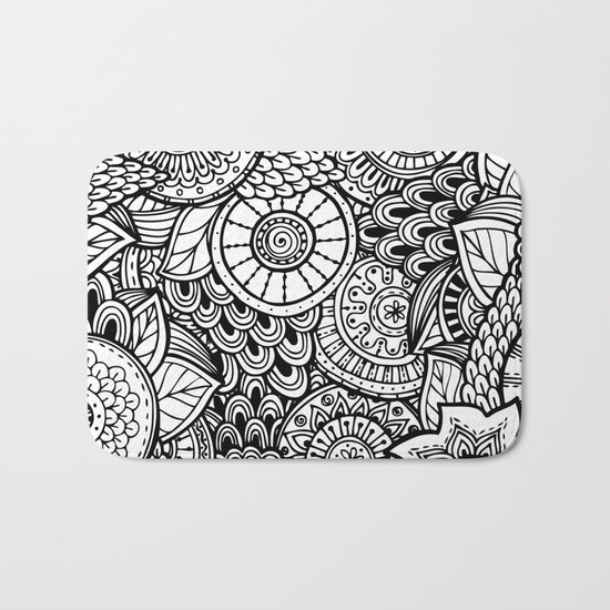 Kalakusar v2 #society6 Bath Mat