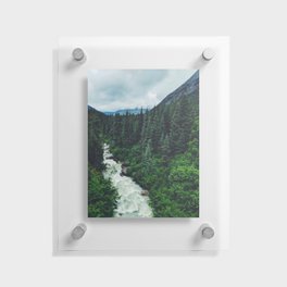 A River Runs Through It. Floating Acrylic Print
