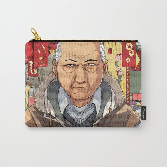 Old Man and the Tea Carry-All Pouch