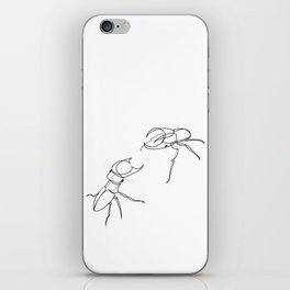 Beetle Battle iPhone Skin