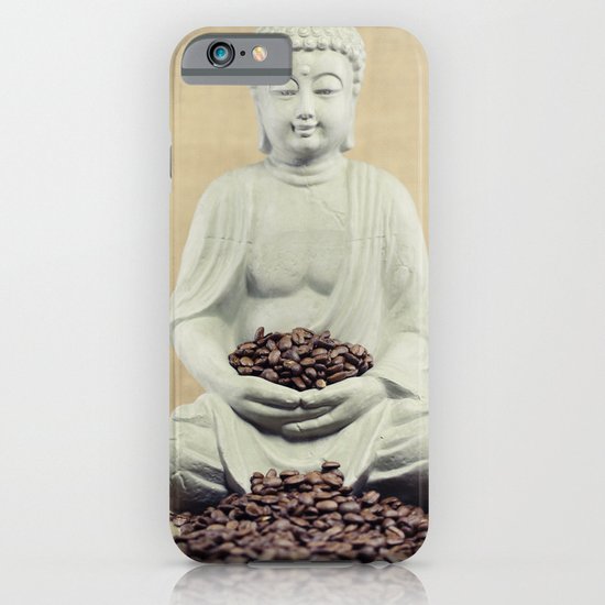 Coffee beans Buddha 3 iPhone & iPod Case