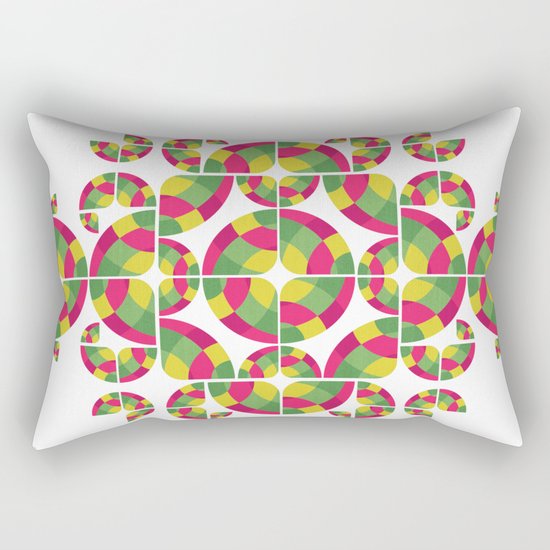 Vivid Dreams Pattern Rectangular Pillow