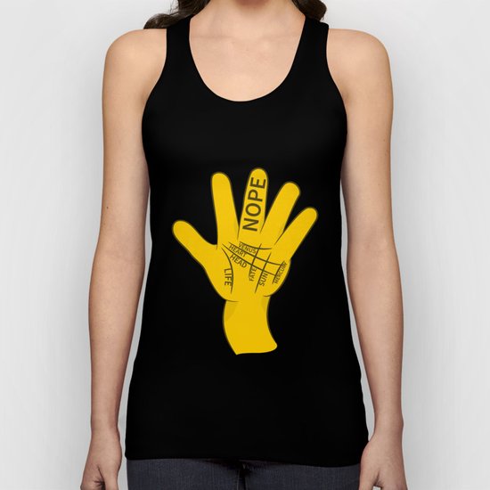 Palmistry Nope Unisex Tank Top