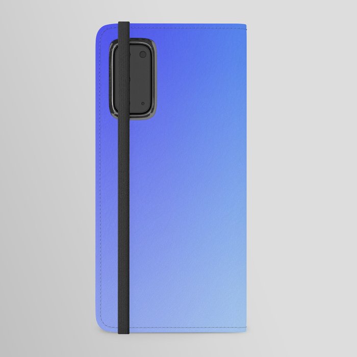 24 Blue Gradient 220506 Aura Ombre Valourine Digital Minimalist Art Android Wallet Case