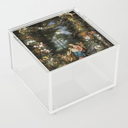 Madonna and Child with young Saint John the Baptist Acrylic Box