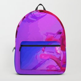 Neon Pink Dress Backpack