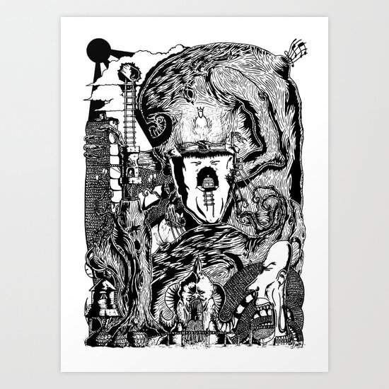 My World Art Print
