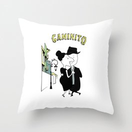 Caminito (Two to Tango) Throw Pillow