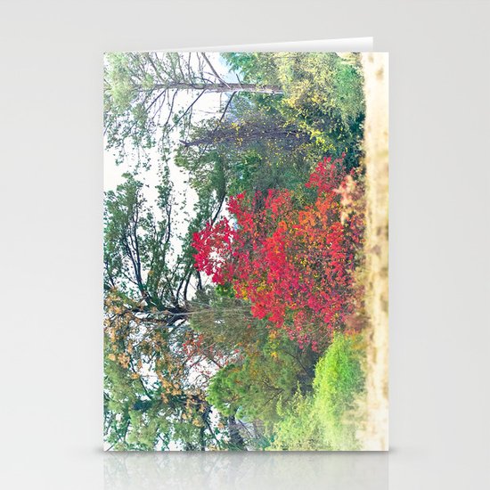 Touch of Red Stationery Cards