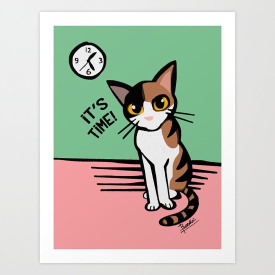 It's time Art Print