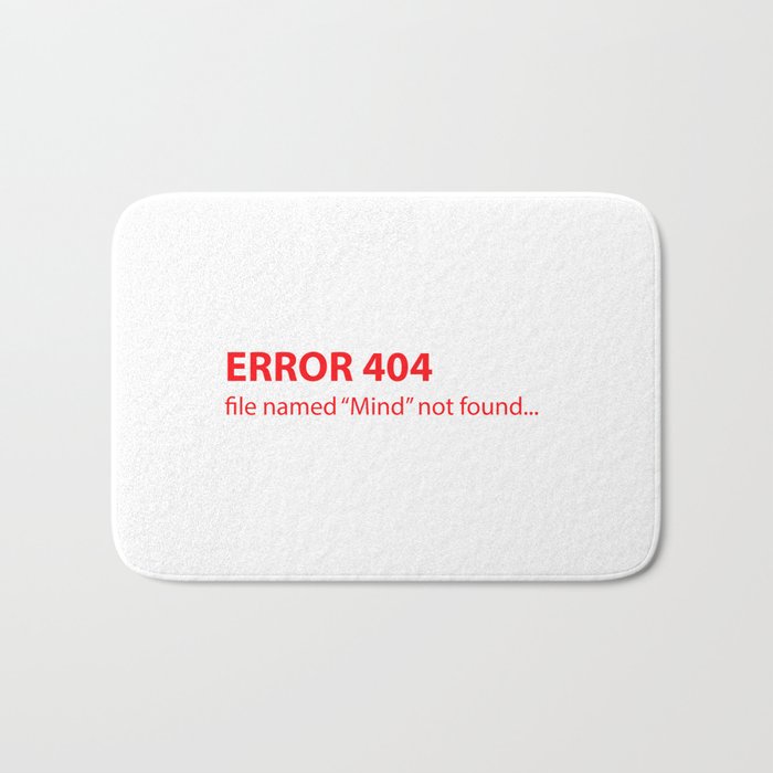 Error 404 Bath Mat