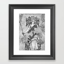 Athena Framed Art Print