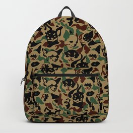Chihuahua Camouflage Backpack