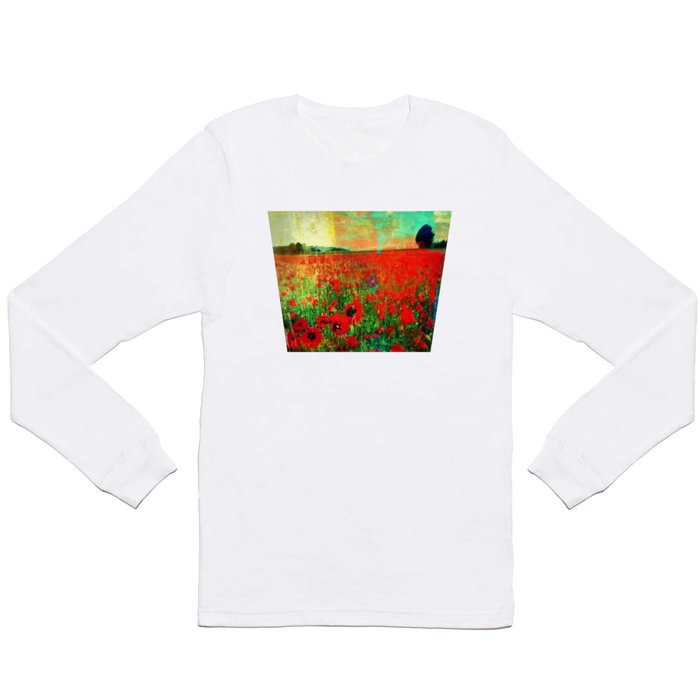 coquelicots Long Sleeve T Shirt