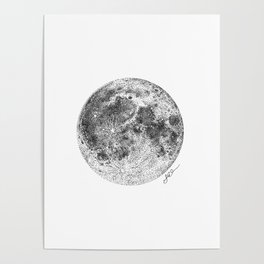 Moon Poster