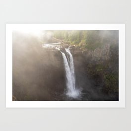 Snoqualmie Falls | PNW Waterfall | Washington | Pacific Northwest Landscape Photography Art Print