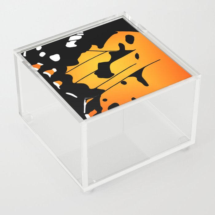 Butterfly Wing - Painted Lady Acrylic Box