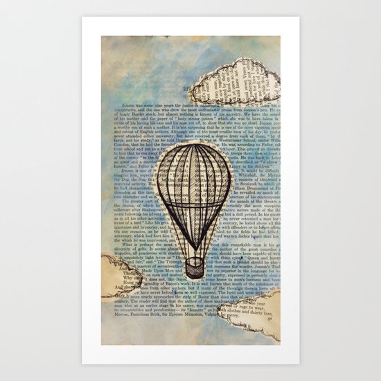 Drifting Slowly Art Print