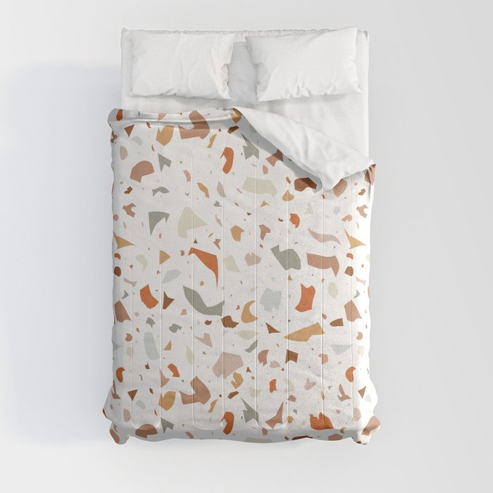 Light Terrazzo Comforter