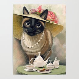 Lady Cat Poster
