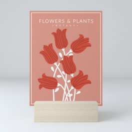 Bunch Of Red Flowers - Botany no3 Mini Art Print